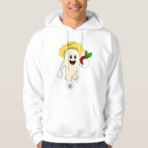 Radish as Farmer with Fruit Hoodie