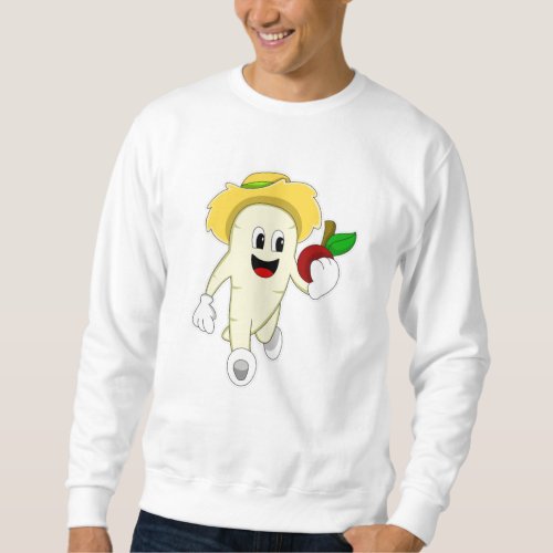 Radish as Farmer with Fruit Sweatshirt