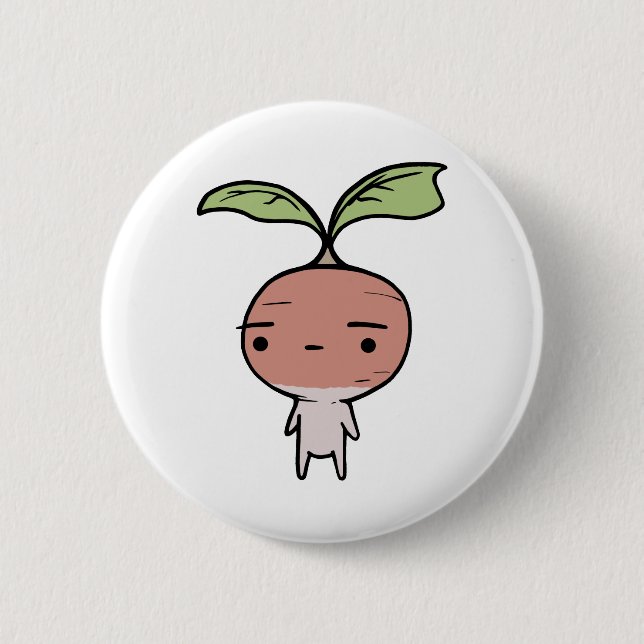 Radish Button (Front)