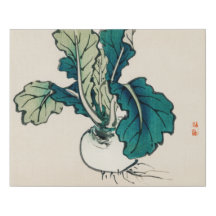 Radish by Kōno Bairei