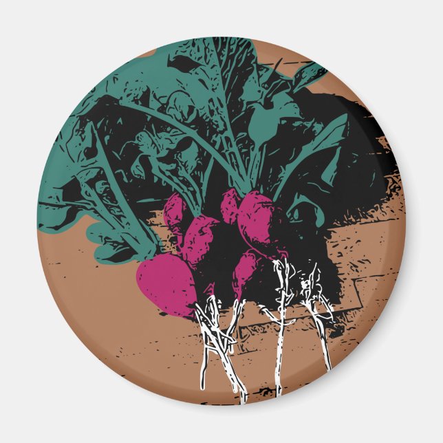Radish Magnet (Front)