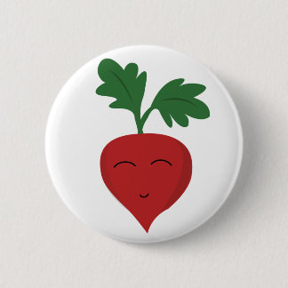 Radish Pinback Button