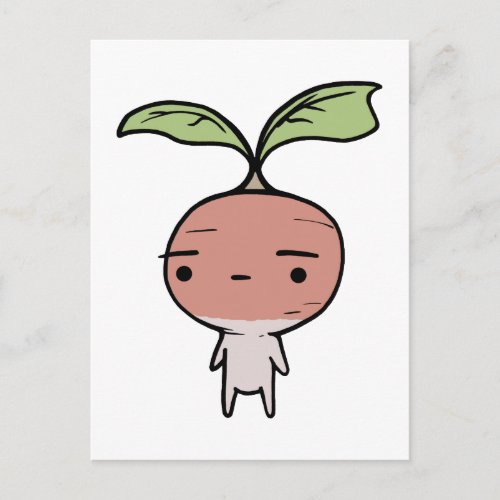 Radish Postcard