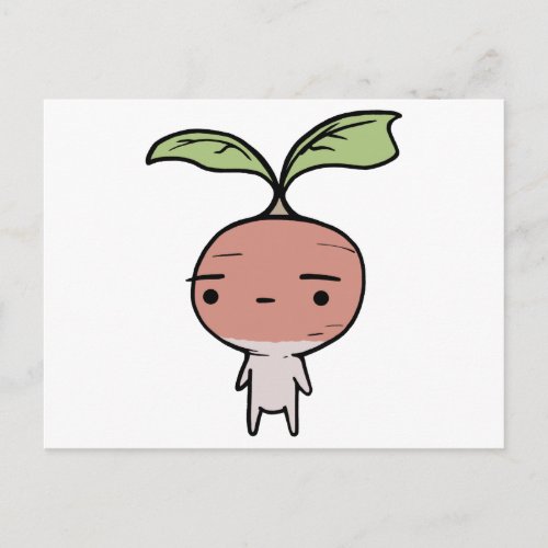 Radish Postcard