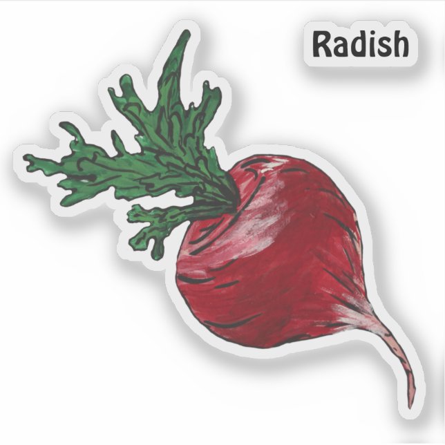 Radish Sticker (Front)