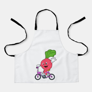 Radish with Bicycle Apron