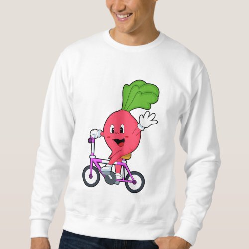 Radish with Bicycle Sweatshirt