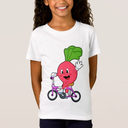 Radish with Bicycle T_Shirt