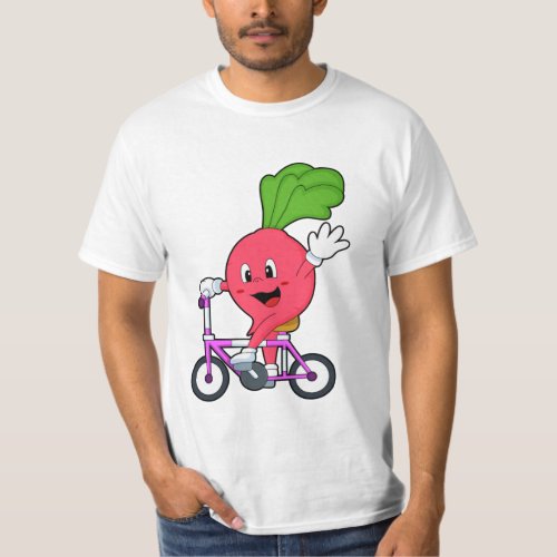 Radish with Bicycle T_Shirt