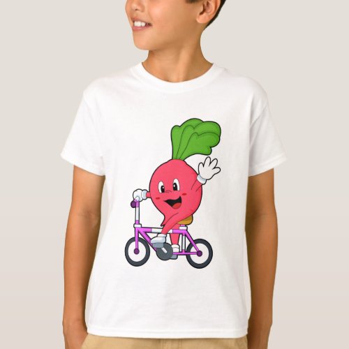 Radish with Bicycle T_Shirt