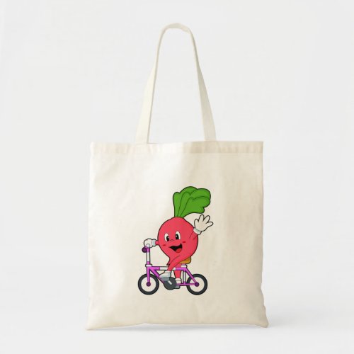 Radish with Bicycle Tote Bag