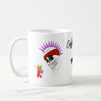 Radiskull & Devil Doll Coffee with Friends mug