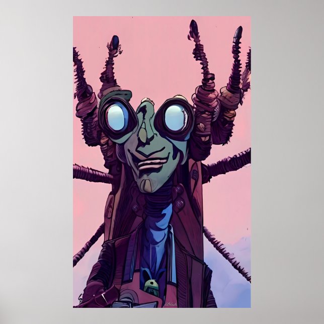 Radium Dreams - Ken Gage Art Poster (Front)