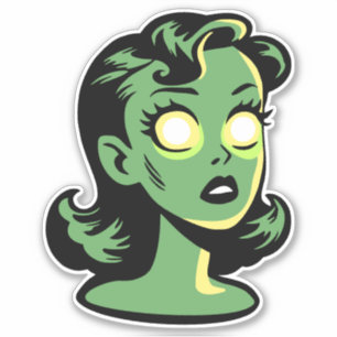 Radium Girl Sticker