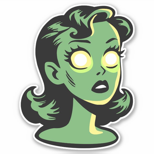 Radium Girl Sticker (Front)