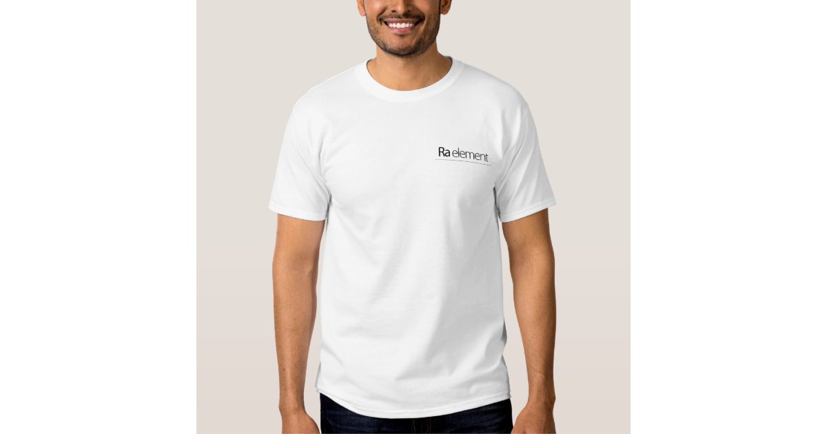 Radium (Ra) Element T-Shirt | Zazzle