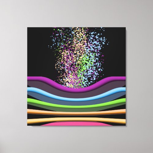 RADOM _ Digital Explosion Canvas Print