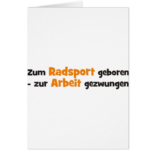 Radsport Cards (Front)