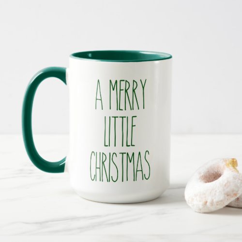 RAE DUNN Inspired a Merry Little Christmas Mug