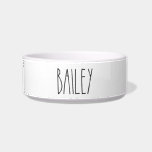 Rae Dunn Inspired Bailey<br><div class="desc">Rae Dunn dog bowl named "Bailey"</div>