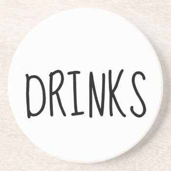 Rae Dunn Inspired Drink Coaster by 4aapjes at Zazzle