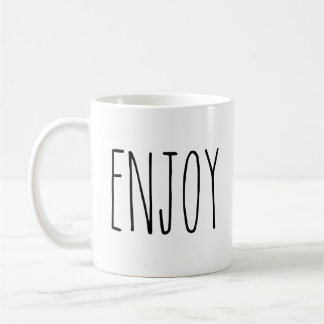 RAE DUNN Inspired Enjoy Mug