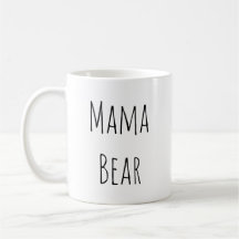 Rae Dunn Inspired Mama Bear Coffee Mug