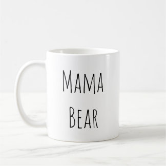 Rae Dunn Inspired Mama Bear Coffee Mug