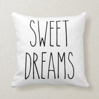 RAE DUNN Inspired Sweet Dreams Simple Modern Throw Pillow