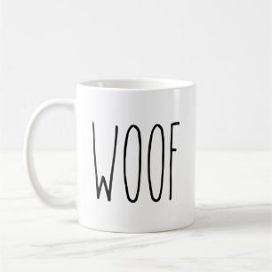 RAE DUNN Inspired WOOF Mug