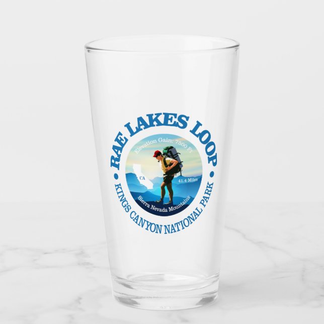 Rae Lakes Loop (C) Glass (Front)