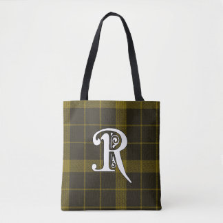 Raeburn Clan Tartan Monogram Tote Bag