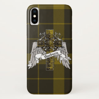 Raeburn Tartan Cross iPhone X Case