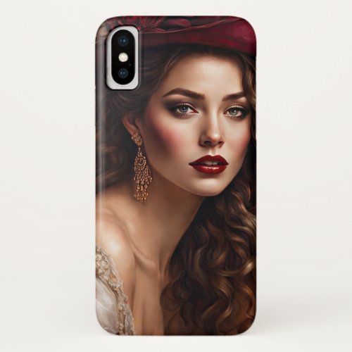 Raelinn A Bohemian Fashionista iPhone X Case