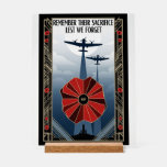 RAF Art Deco Acrylic Sign