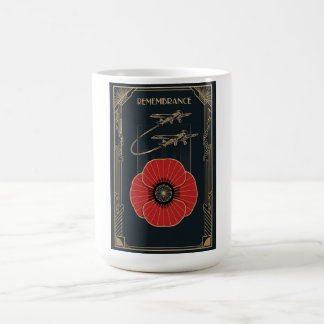 RAF Art Deco Remembrance Day Edition Color Morph Mug