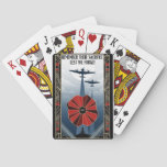 RAF Art Deco Remembrance Day Edition Poker Cards