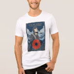 RAF Art Deco Remembrance Day Tri-Blend Shirt