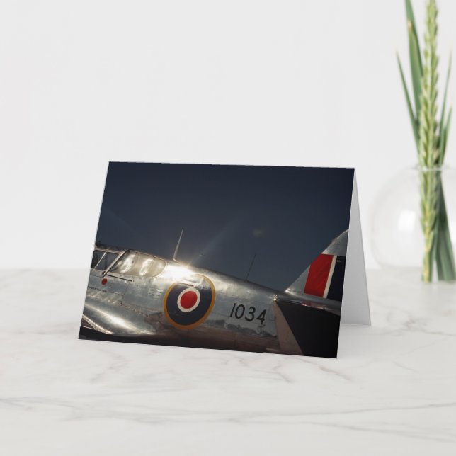 RAF Flyer - Greeting Card Blank (Front)