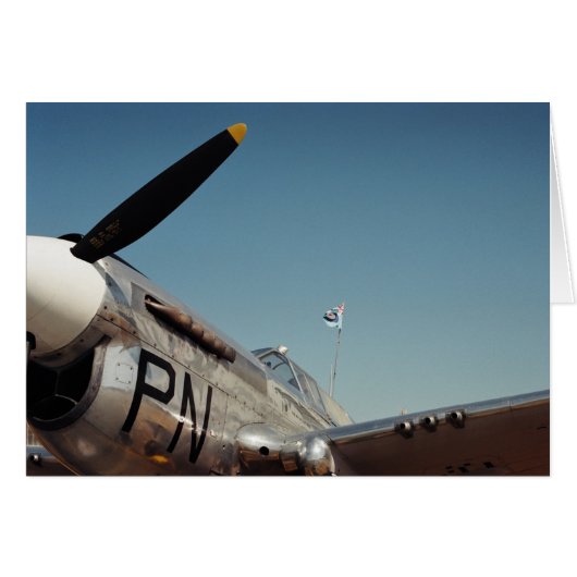 RAF WW2 Fighter Plane (Front Horizontal)