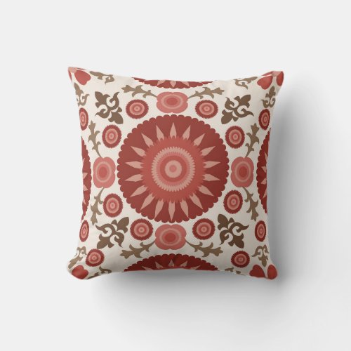 Rafa Suzani II Throw Pillow