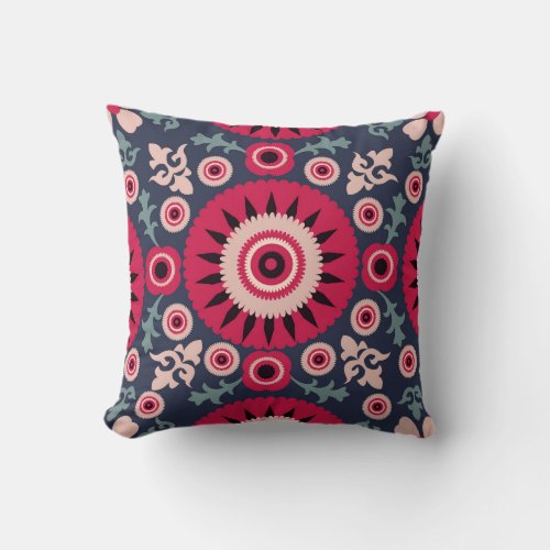 Rafa Suzani III Throw Pillow