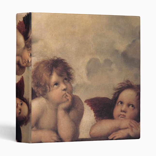 Rafael Angels binder (Front/Spine)