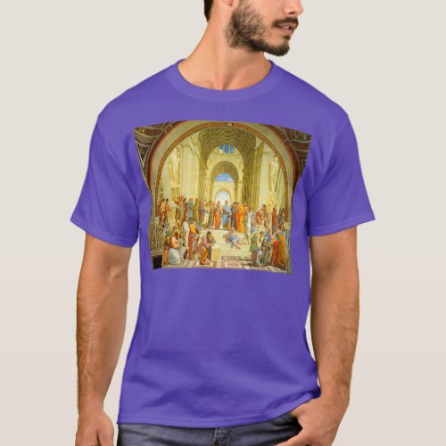 raffaello sanzio da urbino the school of athens T_Shirt