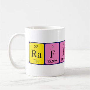 Rafferty periodic table name mug