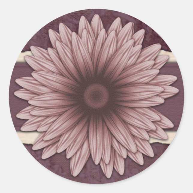 Raffia Flower Stickers (Front)