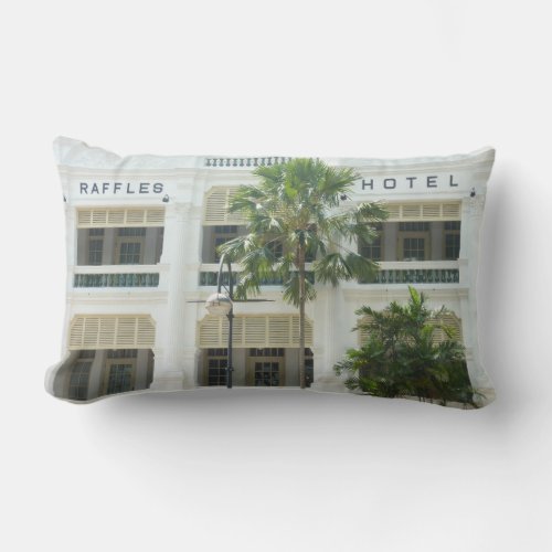 Raffles Hotel Singapore photo pillow
