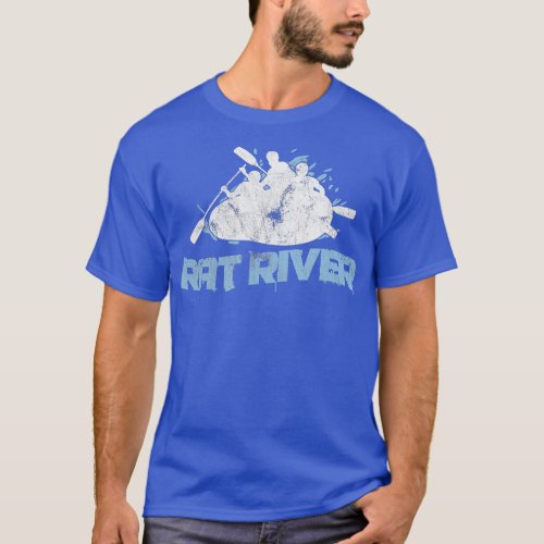 Rafter Water Sports Buddies Whitewater River Rat R T_Shirt