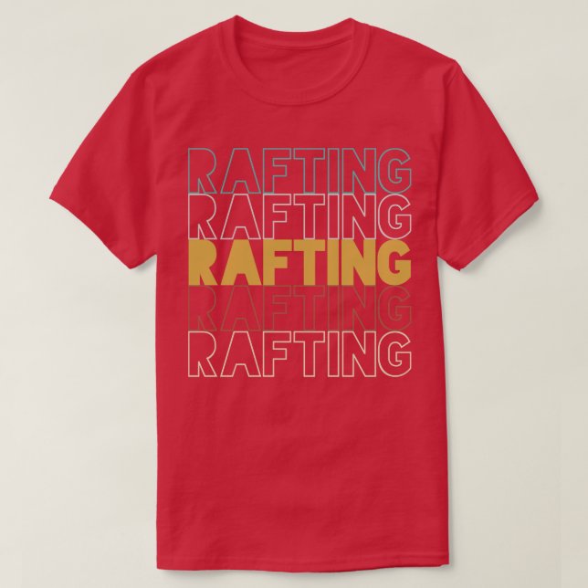 Rafting (2)  T-Shirt (Design Front)