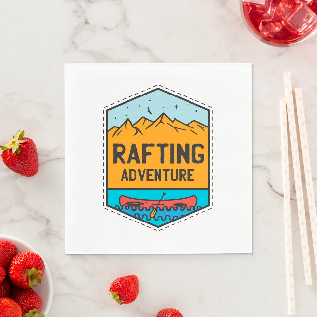 Rafting Adventure Napkins (Creator Uploaded)